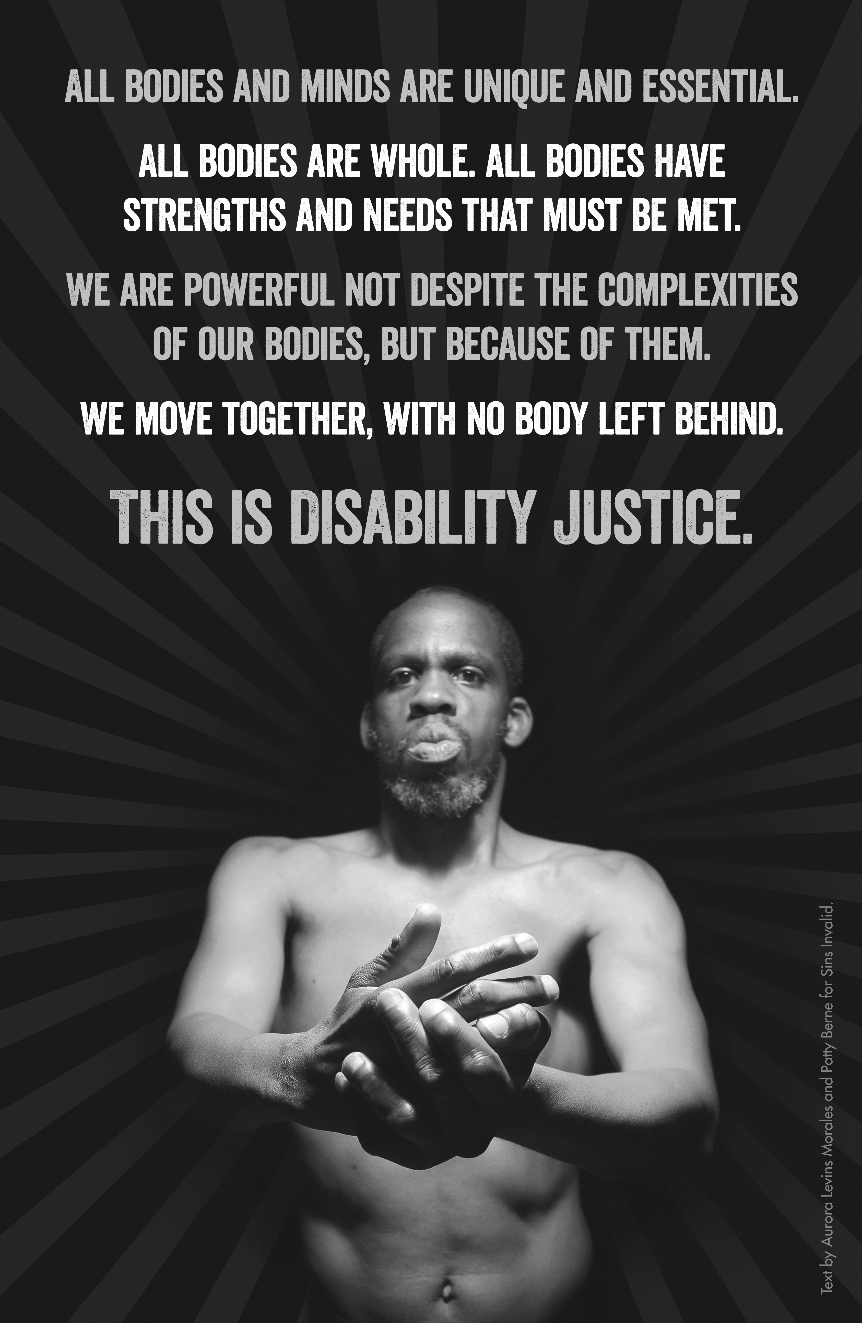 Poster: Disability Justice